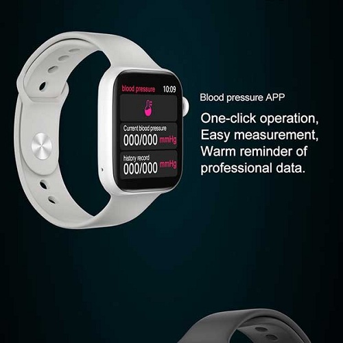 FT50 Smart Watch 1.54 Inch Touch Screen Bluetooth - White - Image 5