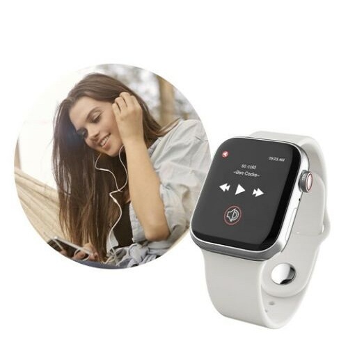 FT50 Smart Watch 1.54 Inch Touch Screen Bluetooth - White - Image 7