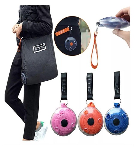 عرض قطعتين شنطة تسوق رول بسعر قطعة واحدة Shopping Bag Roll Up - Image 3
