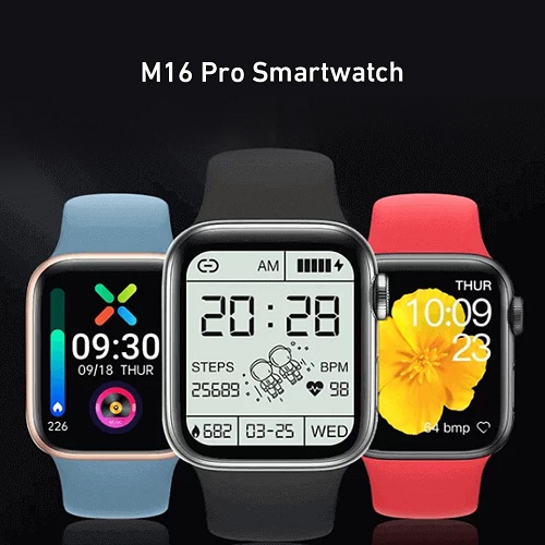 M16 Pro black SmartWatch Bluetooth Passometer Heart Rate
