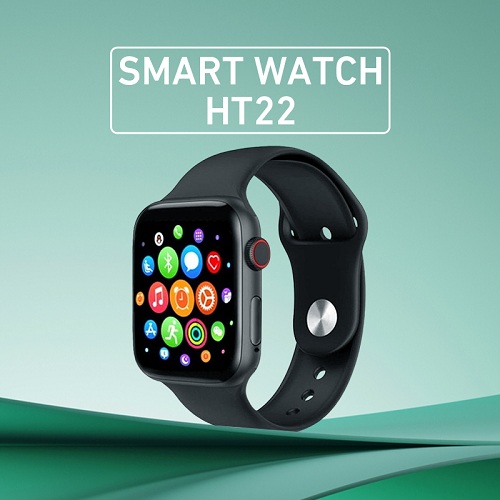 HT22 Smart watch Wireless Charging 44мм screen display (black)