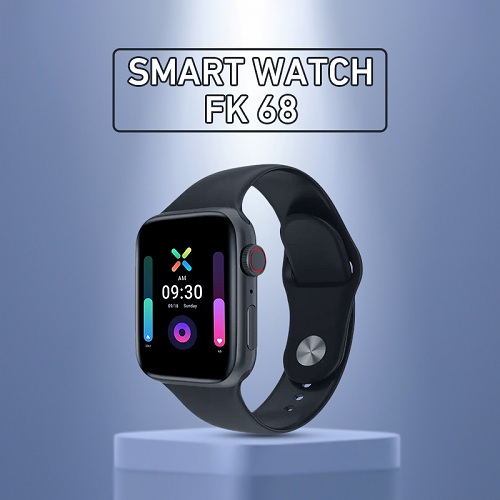 FK68 Smart Watch Touch screen Bluetooth heart rate blood pressure
