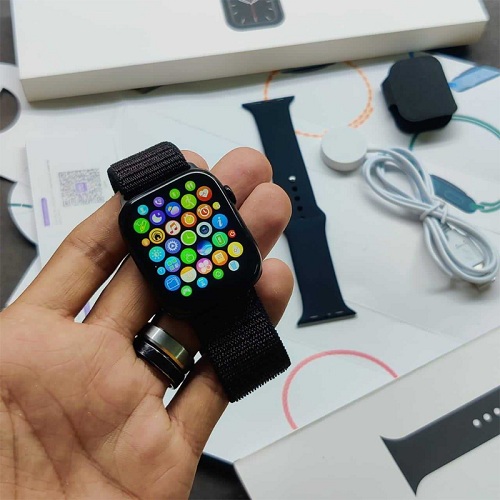 HT-99 SMART WATCH SERIES 6 WITH APPLE LOGO +STRAP - Image 8