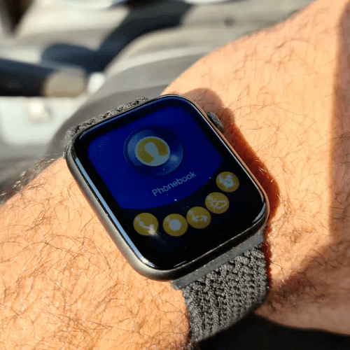 Smart Watch HT66 with Silicone Band and Full Touch Screen - Image 7