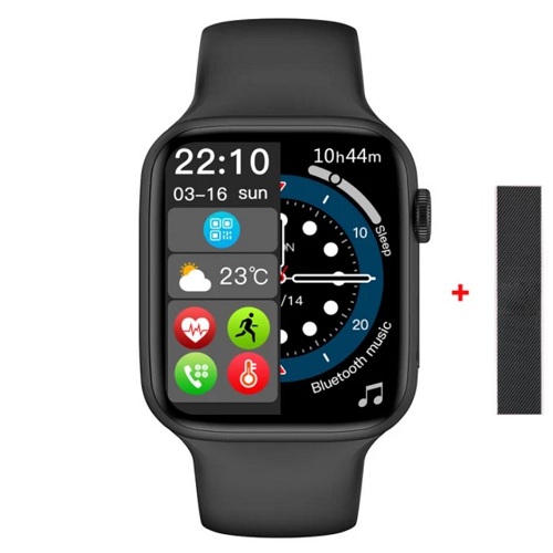 HT-99 SMART WATCH SERIES 6 WITH APPLE LOGO +STRAP - Image 6