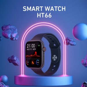 Smart Watch HT66 with Silicone Band and Full Touch Screen