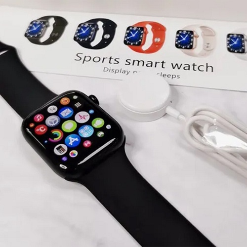 Smart Watch HT66 with Silicone Band and Full Touch Screen - Image 2