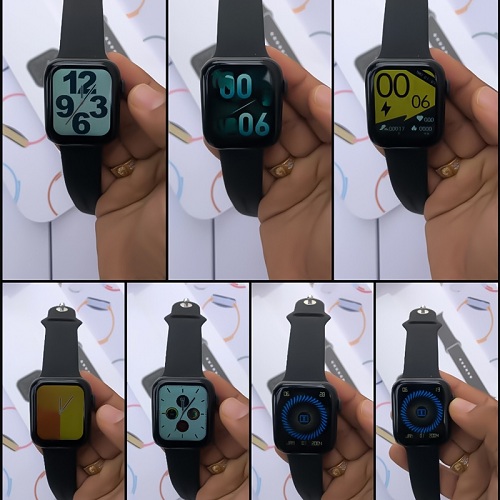 HT22 Smart watch Wireless Charging 44мм screen display (black) - Image 4