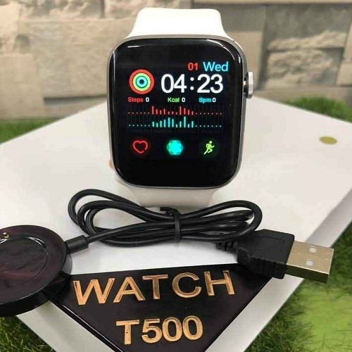 T500 SmartWatch Bracelet Heart Rate Sports Monitoring - Black - Image 4