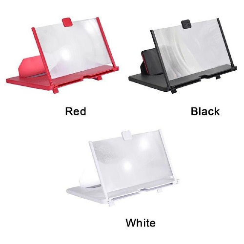 ABS-14inch مكبر شاشة الموبايل ثلاثي الابعاد لعرض الفيديوهات لجميع الهواتف - Image 5