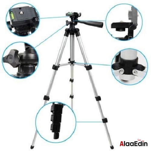 TRIPOD 330A- حامل ثلاثي يبدأ الارتفاع من50سم حتي135سم الرأس 360د - Image 5