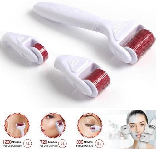 Derma Roller 4in1 ,1.5mm ,1.0mm ,0.5mm تتكون من3 احجام منفصلة - Image 3