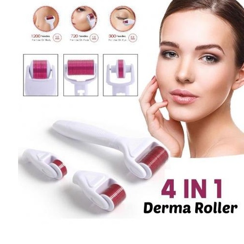 Derma Roller 4in1 ,1.5mm ,1.0mm ,0.5mm تتكون من3 احجام منفصلة - Image 4
