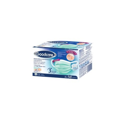 Good Care ثلاث علب قناع طبي تركي عالي الجوده ومريح 150قطعه - Image 2