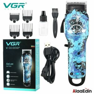 VGR-066 ماكينة حلاقه بقوة محرك وبطارية جبارة تعمل حتي 5ساعات