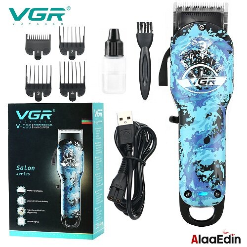 VGR-066 ماكينة حلاقه بقوة محرك وبطارية جبارة تعمل حتي 5ساعات