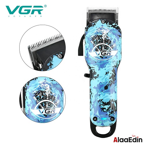 VGR-066 ماكينة حلاقه بقوة محرك وبطارية جبارة تعمل حتي 5ساعات - Image 4