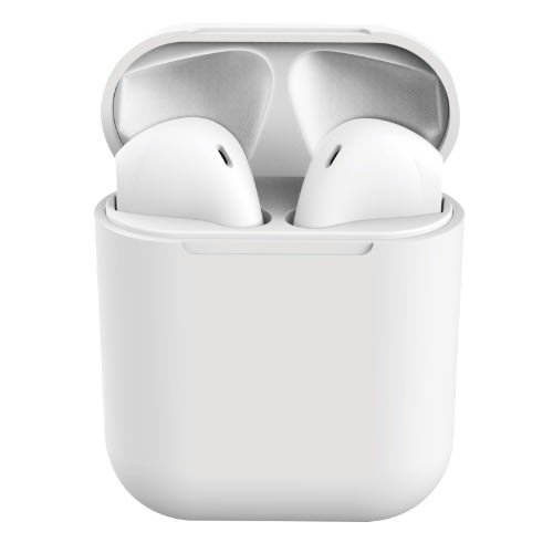 InPods-12 سماعة لاسلكية تعمل باللمس وقت التشغيل من 2-3ساعات -ابيض - Image 2