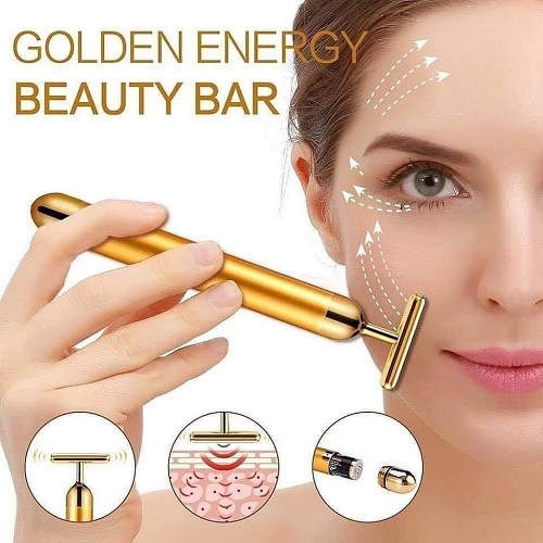 24K Energy Beauty Golden Bar لمشاكل البشرة كالترهلات والهالات السوداء