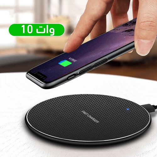 Wireless QI شاحن لاسلكي مميز بخاصية الشحن السريع بنظام الحديث - Image 2