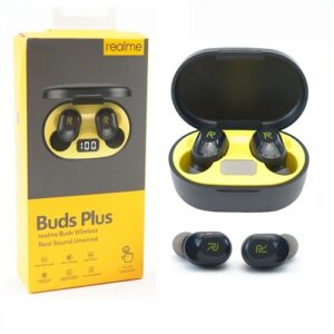 AirBuds Plus سماعة ريلمي جودة مكالمات عالية وقت التشغيل 5ساعات