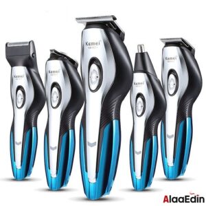 kemei 5031  ماكينة حلاقه متعددت الاستخدام 11في1 بتشتغل سلكي ولاسلكي