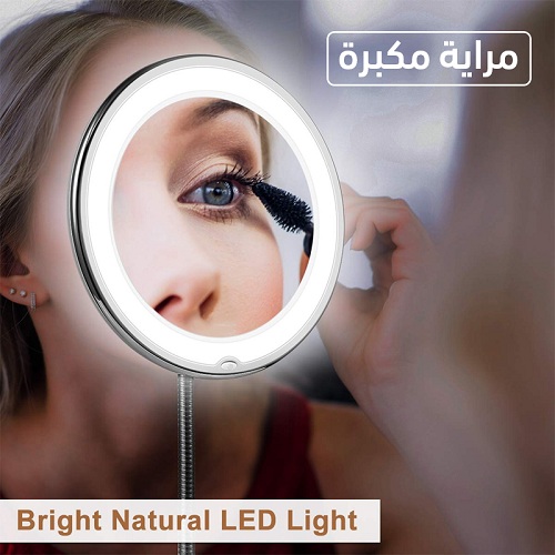 مرايا مكبرة سحرية 10مرات أكبر هتساعدك تعملي الميك أب لنفسك - Image 7