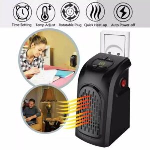 Handy Heater دفاية صغيرة بترموستات قابل للتعديل حتي 32درجة مئوية