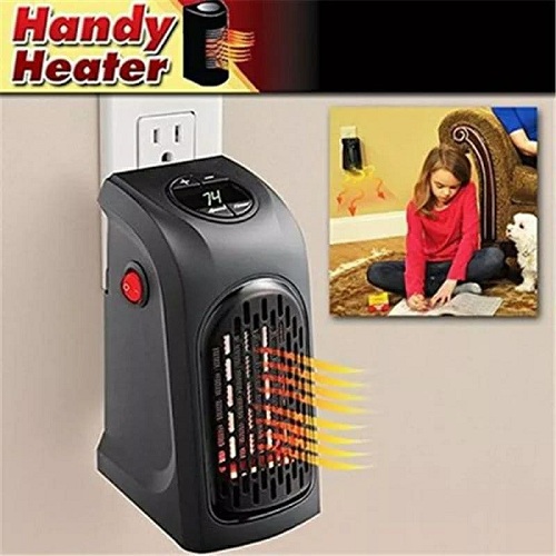Handy Heater دفاية صغيرة بترموستات قابل للتعديل حتي 32درجة مئوية - Image 3