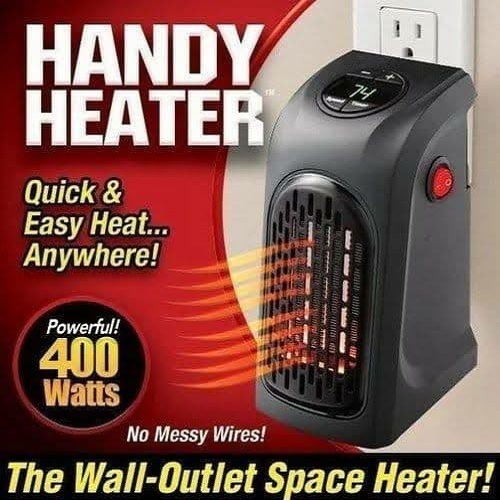 Handy Heater دفاية صغيرة بترموستات قابل للتعديل حتي 32درجة مئوية - Image 4