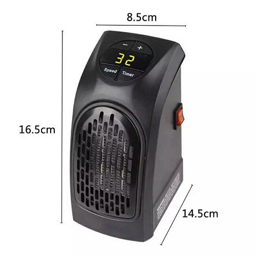 Handy Heater دفاية صغيرة بترموستات قابل للتعديل حتي 32درجة مئوية - Image 5
