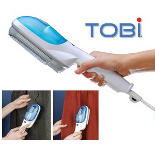 TOBI مكواة البخار المحمولة قويه كفايه لقماش الكتان وآمنه للحرير - Image 5